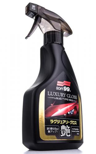 SOFT99 Luxury Gloss vosk ve spreji 500 ml