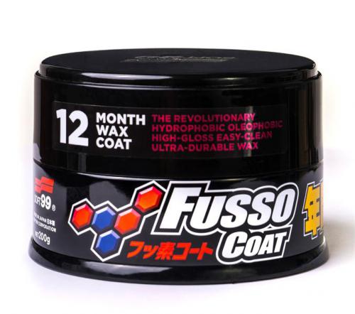 SOFT99 New Fusso Coat 12 Months vosk tmavý 200 g